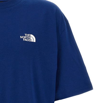 The North Face Blue Cotton T-Shirt