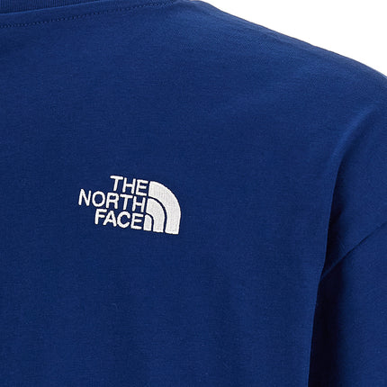 The North Face Blue Cotton T-Shirt