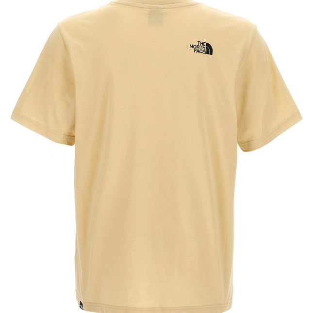 The North Face Beige Cotton T-Shirt
