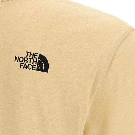 The North Face Beige Cotton T-Shirt