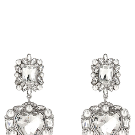 Self-Portrait Silver Cotton Earrings