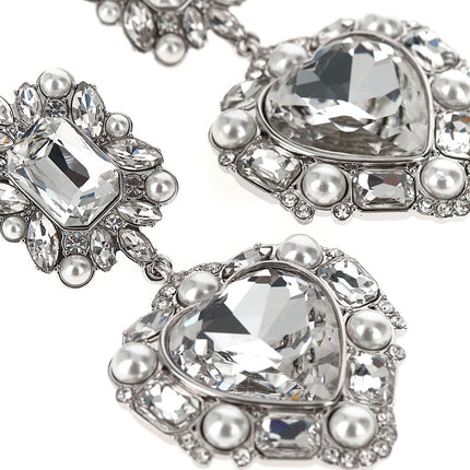 Self-Portrait Silver Cotton Earrings
