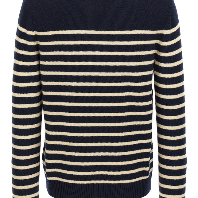 Valentino Garavani Blue Virgin Wool Cardigan