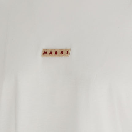 Marni White Cotton T-Shirt