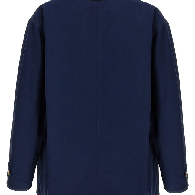 Marni Blue Cotton Parka