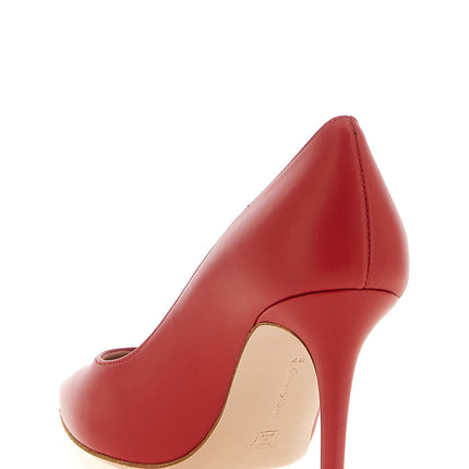Gianvito Rossi Multicolor Calfskin High Heel Pumps