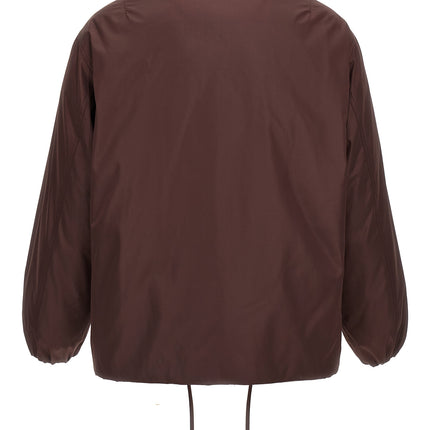 Jil Sander Brown Polyester Full-Length Jacket