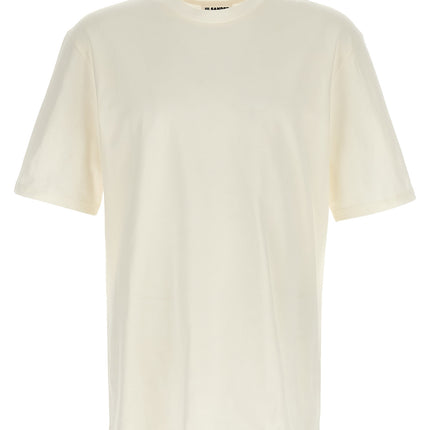 Jil Sander White Cotton Long Sleeve T-Shirt