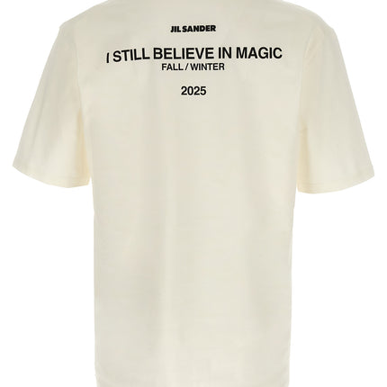 Jil Sander White Cotton Long Sleeve T-Shirt