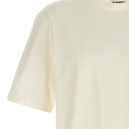 Jil Sander White Cotton Long Sleeve T-Shirt