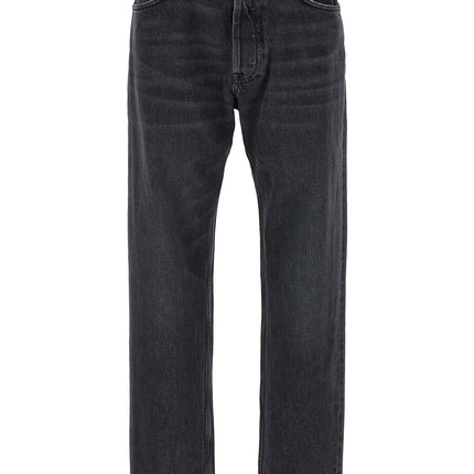 Department 5 Gray Cotton Straight-Leg Jeans