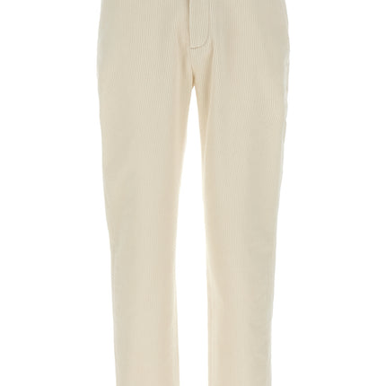 Department 5 White Cotton Chino Pants