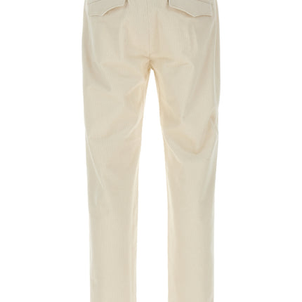 Department 5 White Cotton Chino Pants