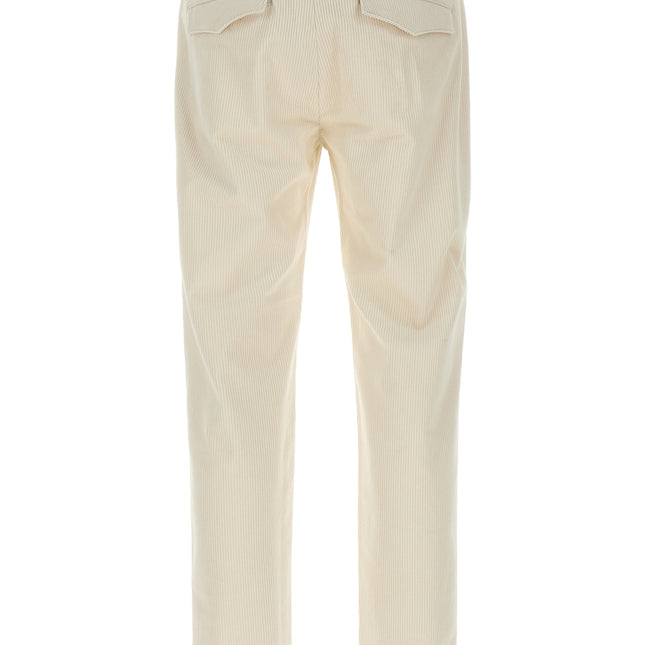 Department 5 White Cotton Chino Pants