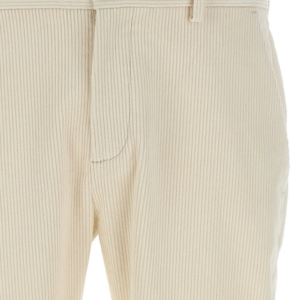 Department 5 White Cotton Chino Pants