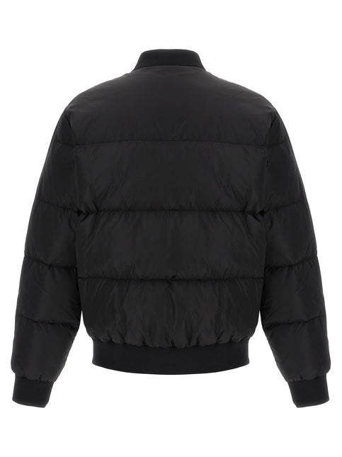 Dsquared² Black Polyamide Bomber