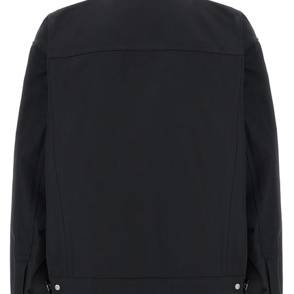 Dsquared² Black Polyester Full-Length Jacket