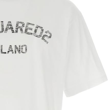 Dsquared² White Cotton T-Shirt