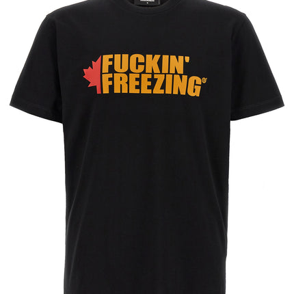 Dsquared² Black Cotton T-Shirt