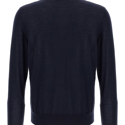 Dsquared² Blue Virgin Wool Cardigan