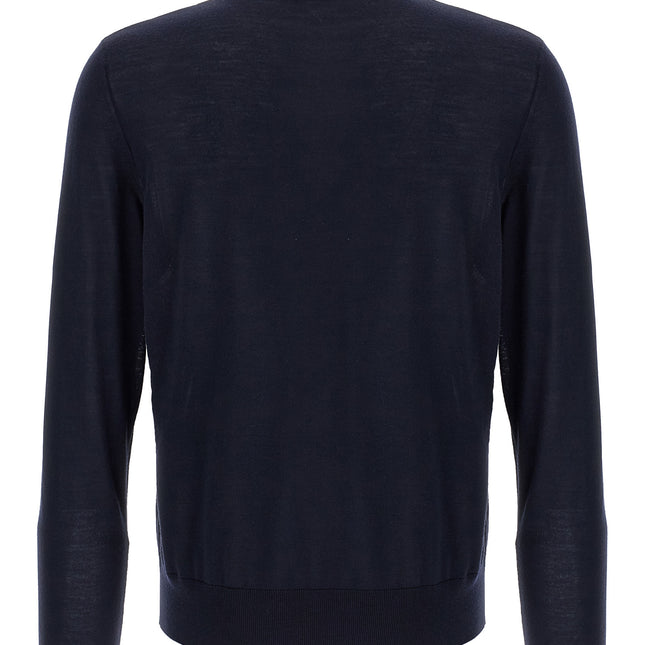 Dsquared² Blue Virgin Wool Cardigan