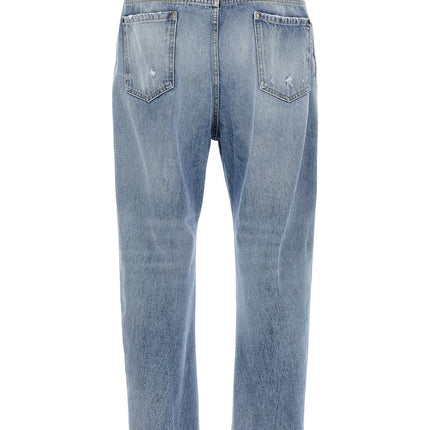 Dsquared² Blue Cotton Relaxed Fit Jeans