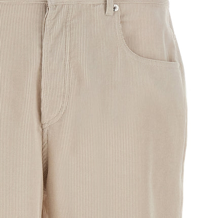 A.P.C. White Cotton Casual Pants