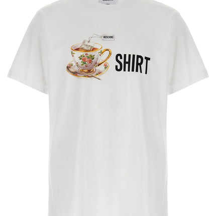 Moschino White Cotton T-Shirt