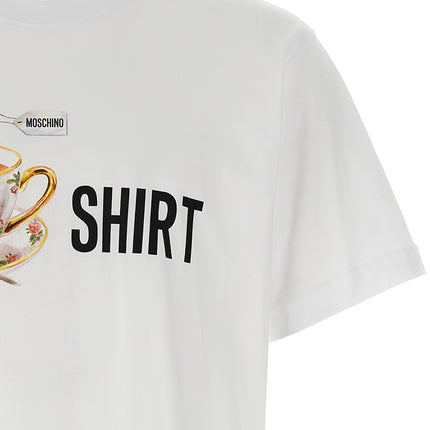 Moschino White Cotton T-Shirt
