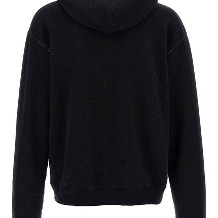 Valentino Garavani Black Cotton Sweatshirt