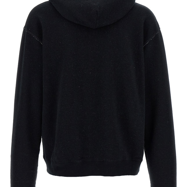Valentino Garavani Black Cotton Sweatshirt