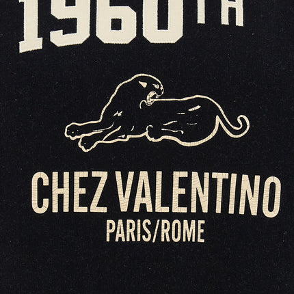 Valentino Garavani Black Cotton Sweatshirt