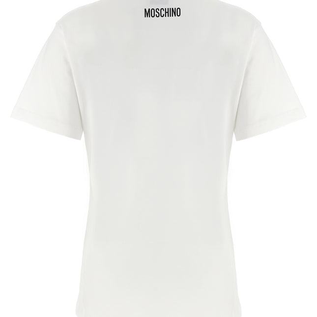 Moschino White Cotton T-Shirt