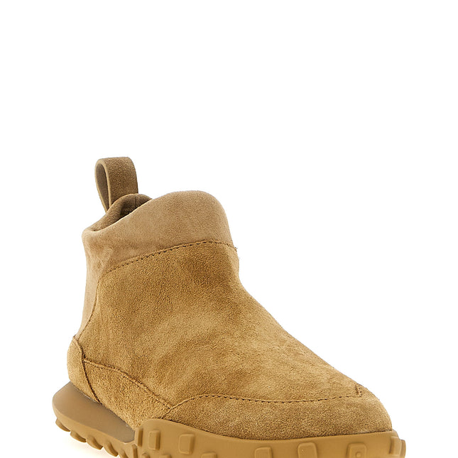 Jil Sander Beige Calfskin Sneakers