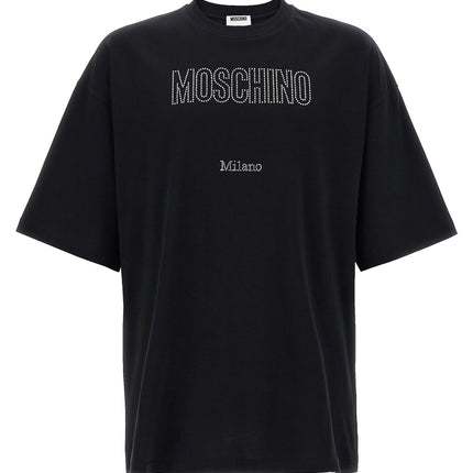 Moschino Black Cotton T-Shirt