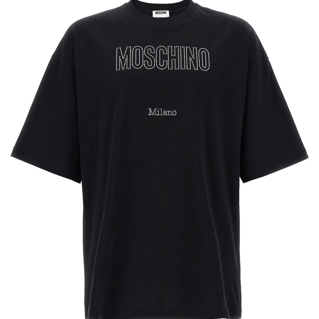 Moschino Black Cotton T-Shirt