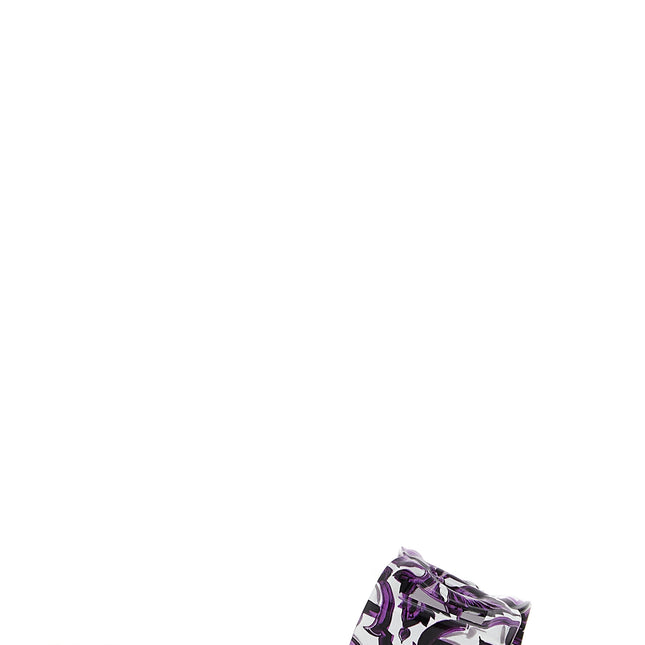 Dolce & Gabbana Purple Plastic Slides