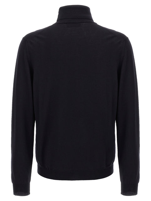 ZANONE Blue Virgin Wool Cardigan