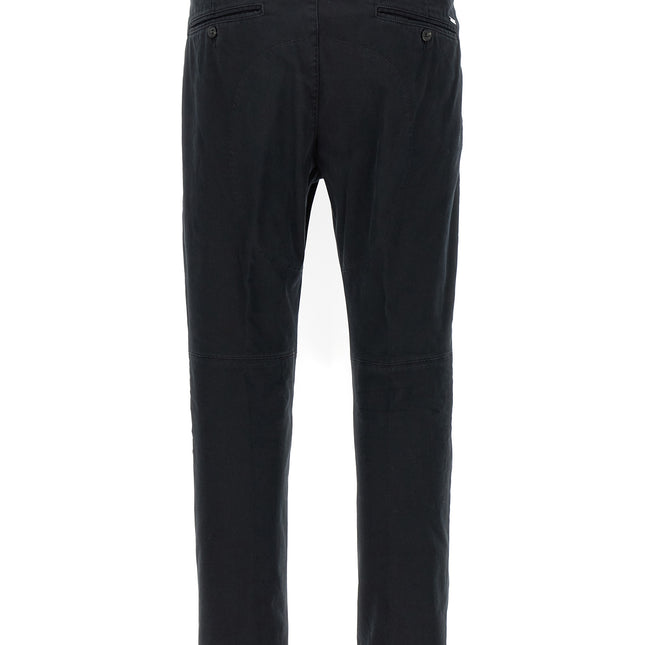 Dsquared² Black Cotton Chino Pants