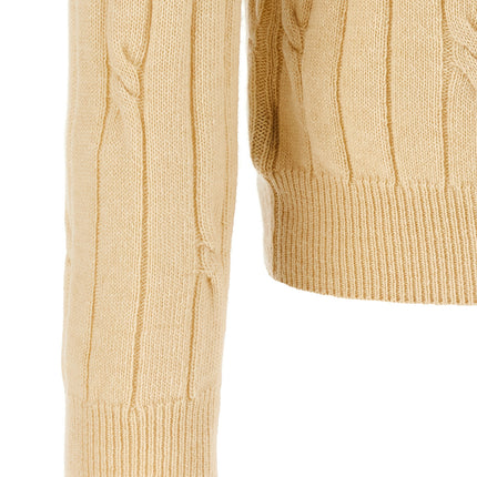 ZANONE Beige Virgin Wool Polo Shirt