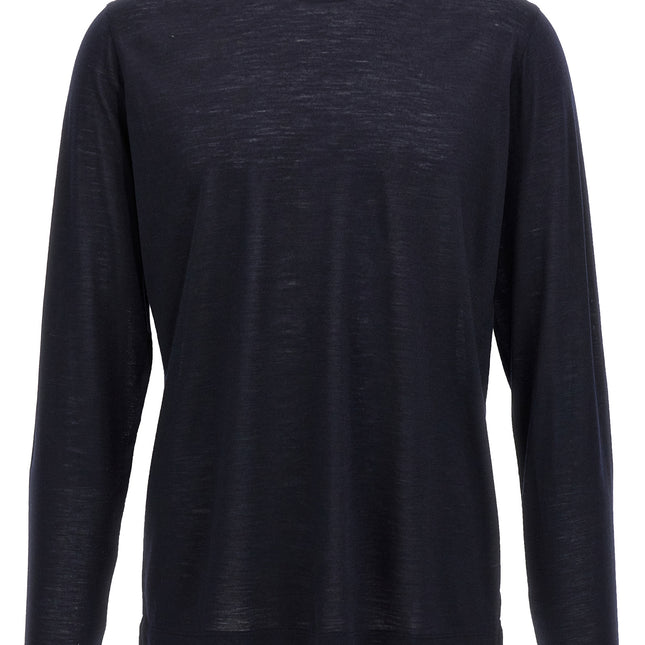ZANONE Blue Virgin Wool Sportswear