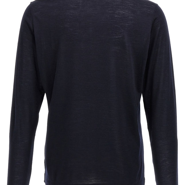 ZANONE Blue Virgin Wool Sportswear