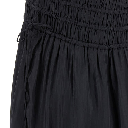 Ganni Gray Viscose Long Dress