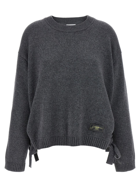 Ganni Gray Wool Cardigan