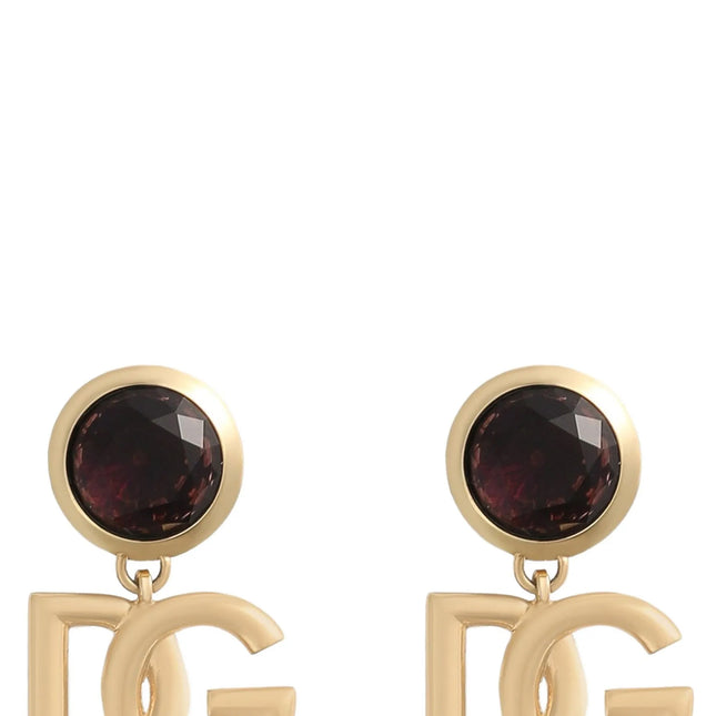 Dolce & Gabbana Gold Brass Earrings