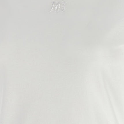 Dolce & Gabbana White Cotton T-Shirt