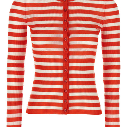 Dolce & Gabbana Orange Viscose Cardigan