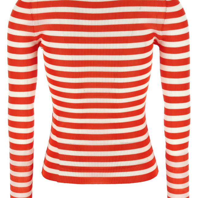 Dolce & Gabbana Orange Viscose Cardigan