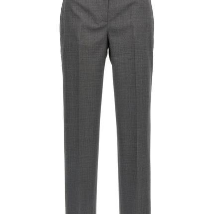 Ermanno Scervino Gray Virgin Wool Dress Pants