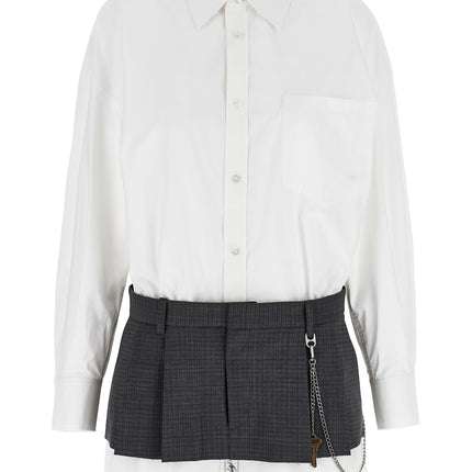 Alexander Wang Multicolor Cotton Short Dress